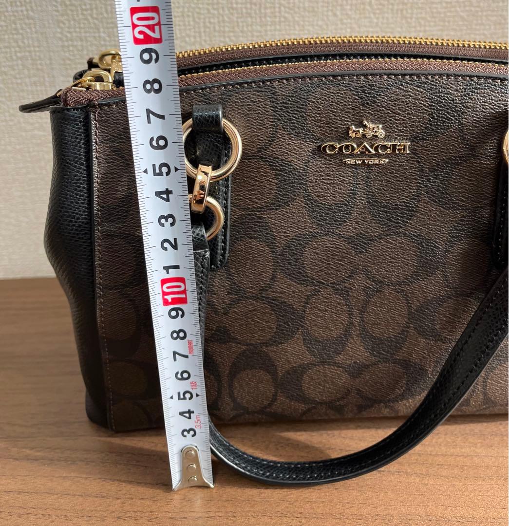COACH ショルダーバッグ ブラウン/ブラック