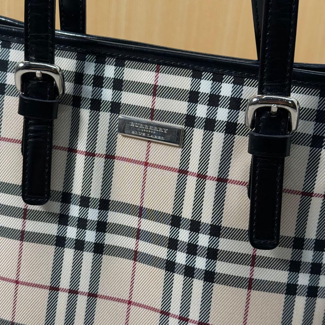 Burberry Blue Label ショルダーバッグ バケツ型 バーバリー