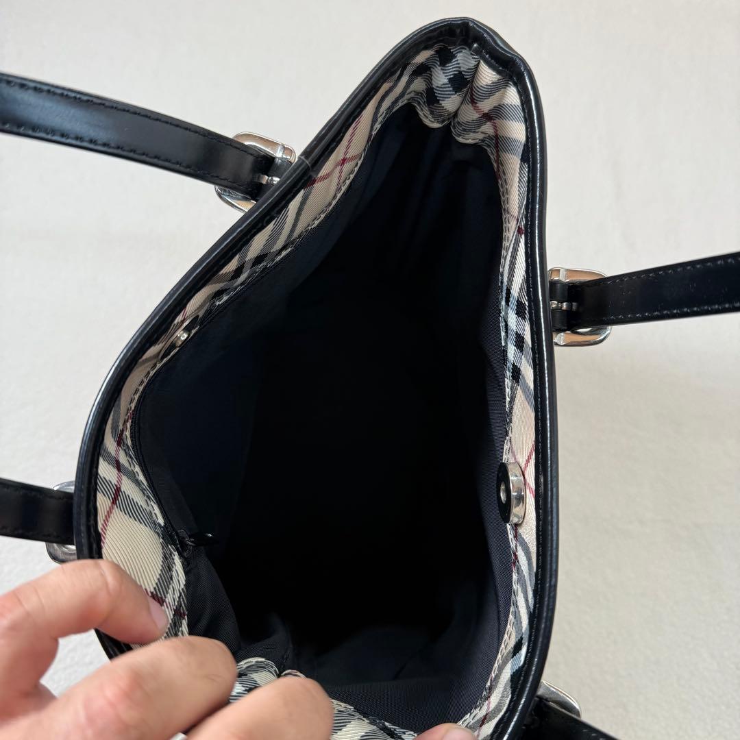 Burberry Blue Label ショルダーバッグ バケツ型 バーバリー