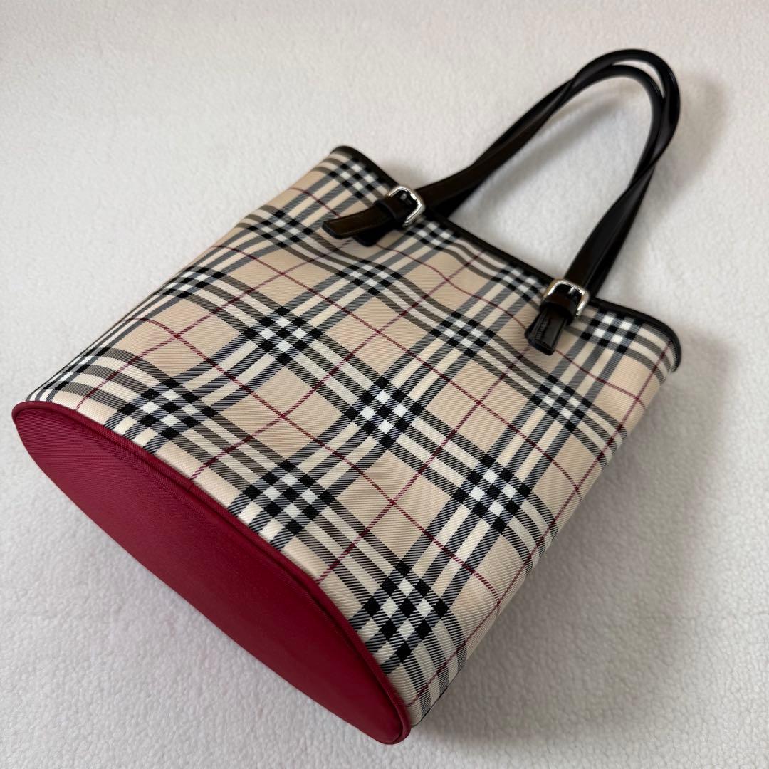 Burberry Blue Label ショルダーバッグ バケツ型 バーバリー