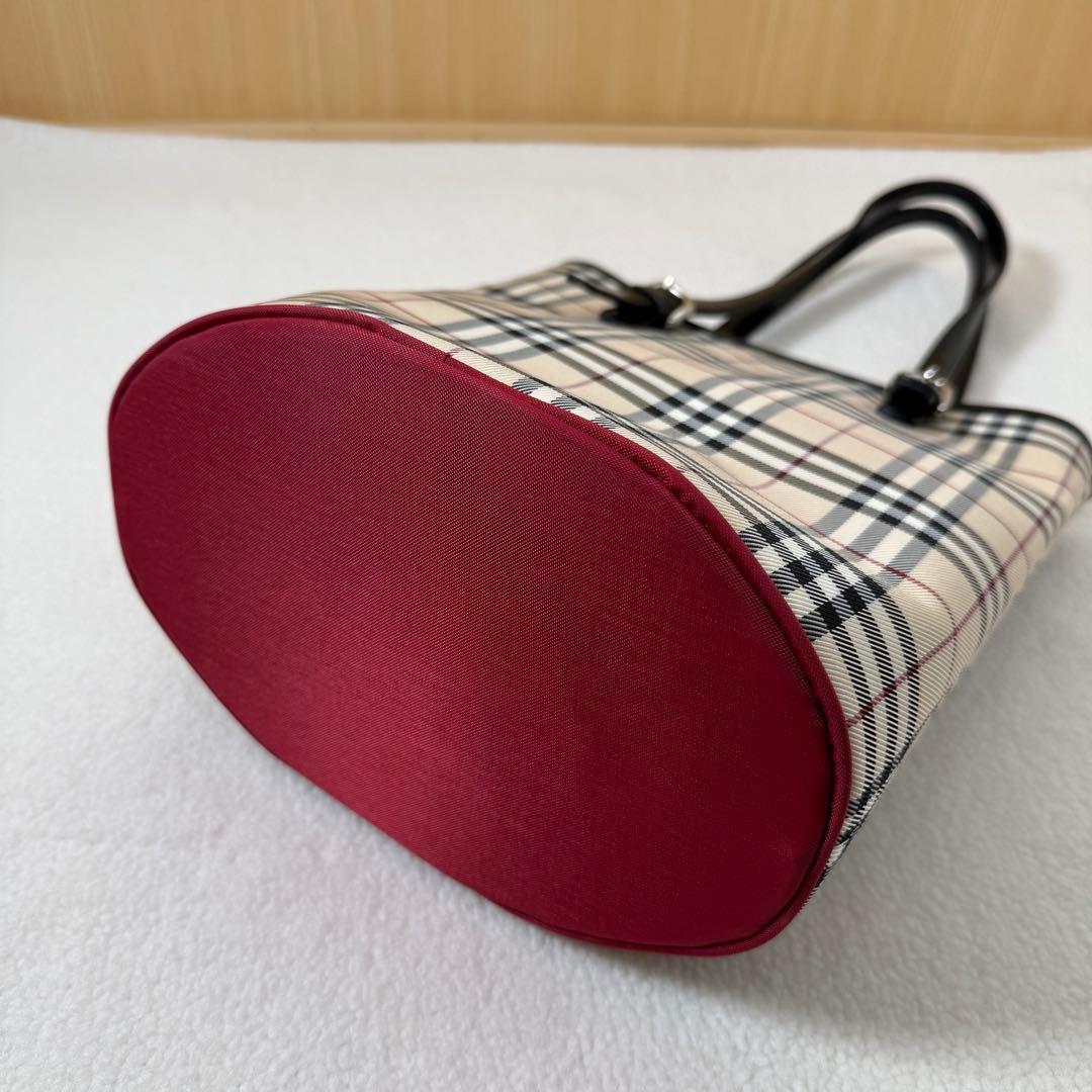 Burberry Blue Label ショルダーバッグ バケツ型 バーバリー