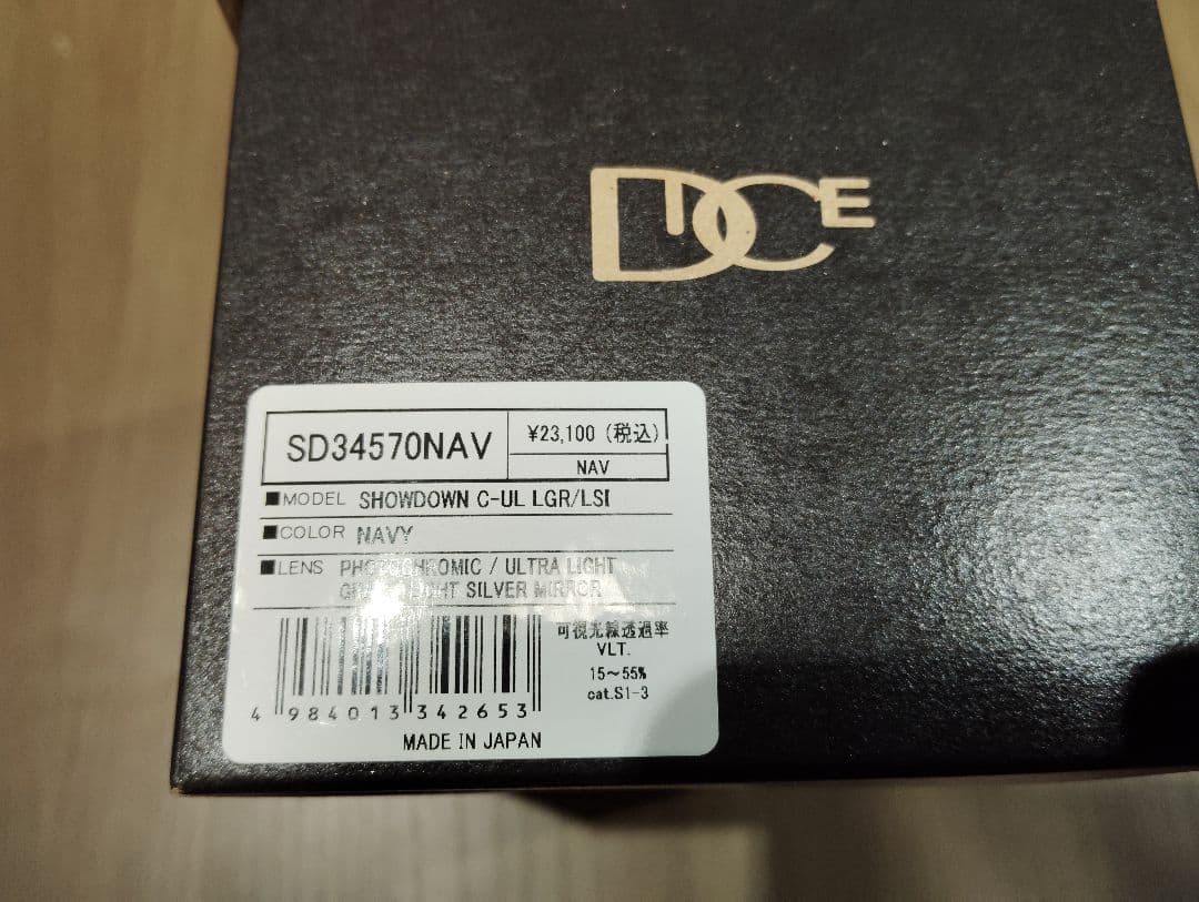 DICE SHOWDOWN,ダイス,ゴーグル,調光,新品未使用 23-24モデル