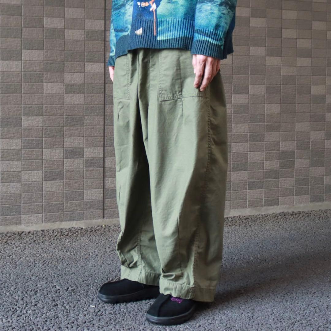 【のり弁大好き】Needles H.D. pant ファティーグ