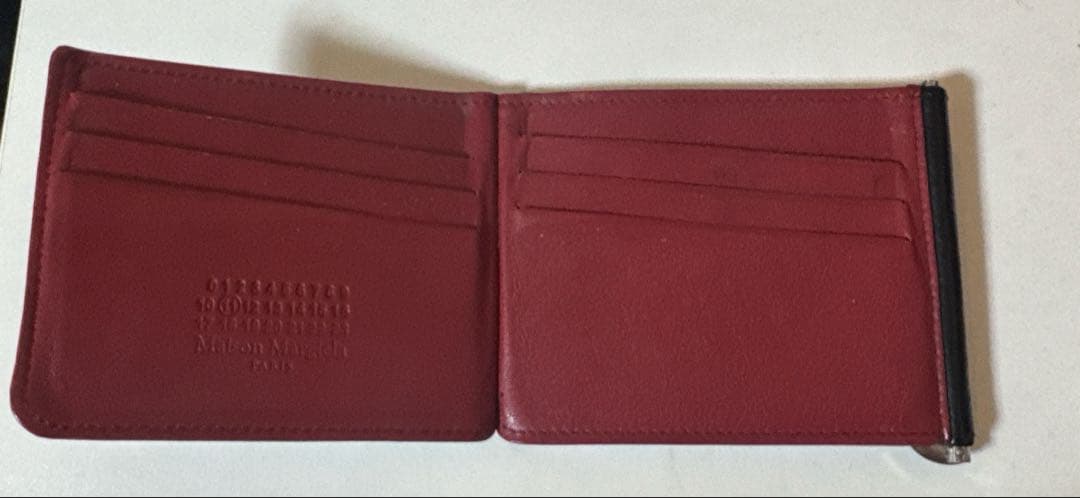 Maison Margiela 3つ折りマネークリップ ブラック