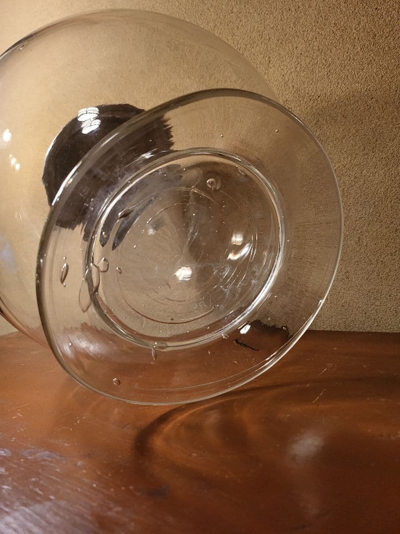 地球瓶　菓子瓶　アルミ蓋　古道具　レトロ　アンティーク