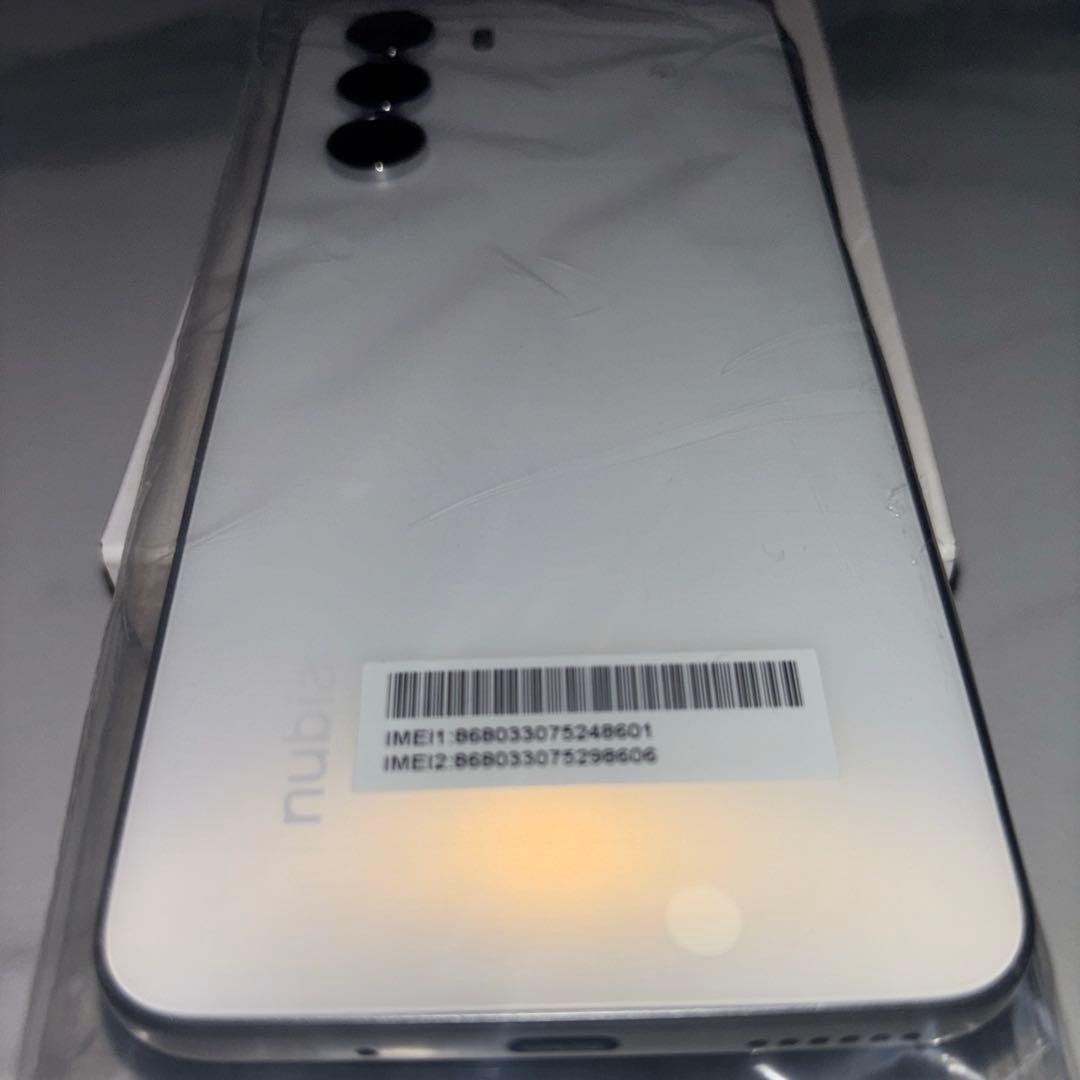 nubia S 5G ホワイト 新品未使用品
