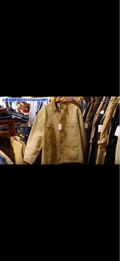 Carhartt カーハート ミシガンチョアコート　メンズバイヤーfj
