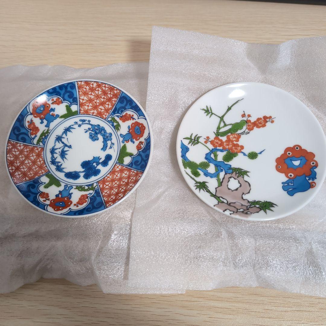 ク*コ様 【匿名配送】大阪万博　大阪関西万博　ミャクミャク　豆皿　有田焼　中川政