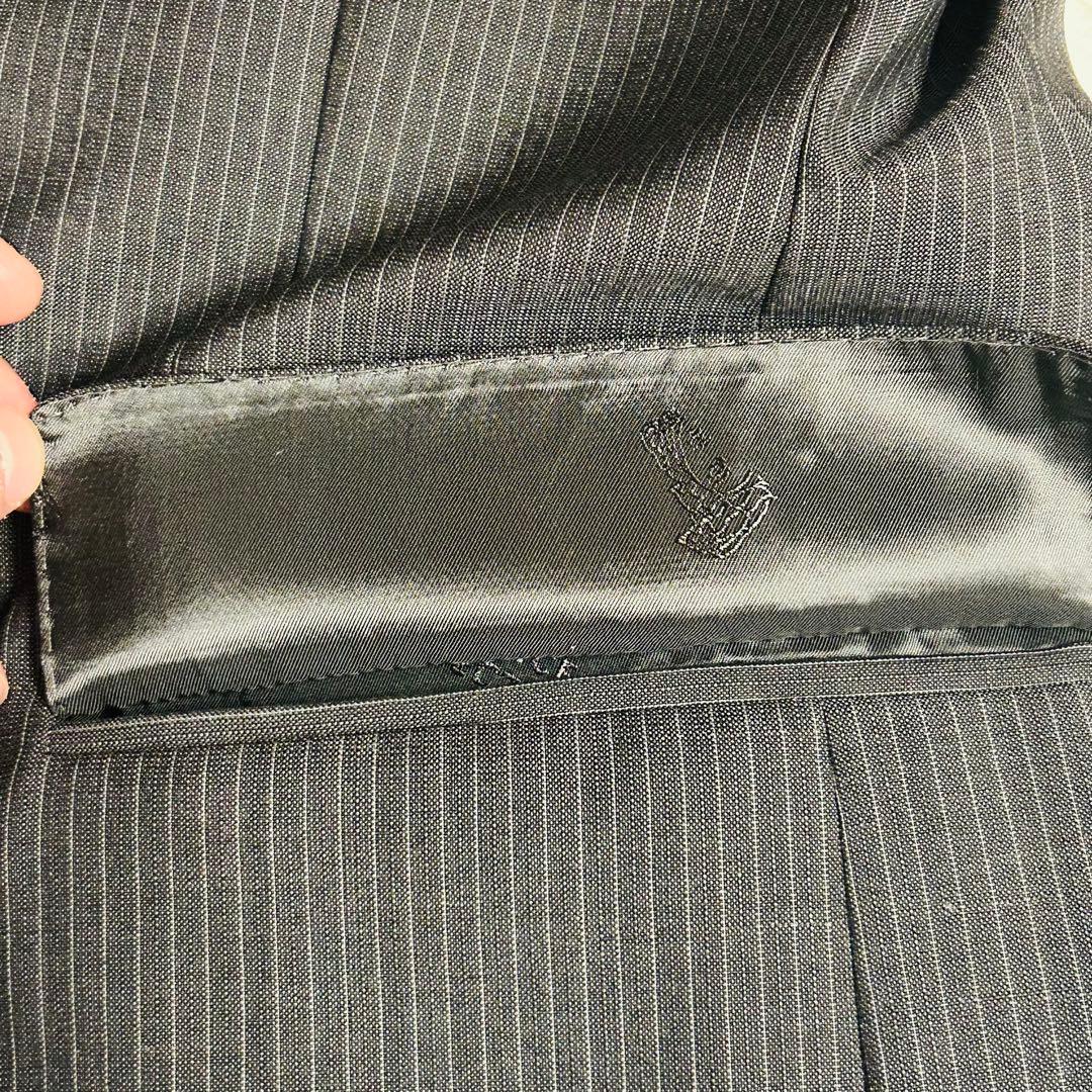 【新品未使用】ヴェルサーチェコレクション スーツ セットアップ グレー 48 M