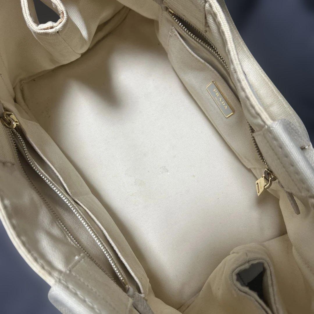 PRADA プラダ カナパ M キャンパストートバック