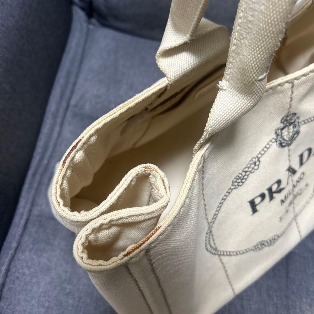 PRADA プラダ カナパ M キャンパストートバック