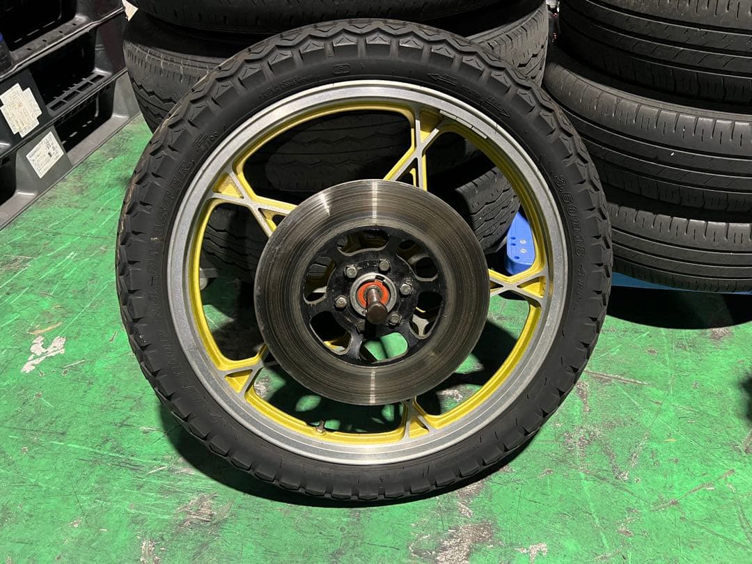 スズキGSX400E GS400星キャス前後　フロントフォークセット18インチ