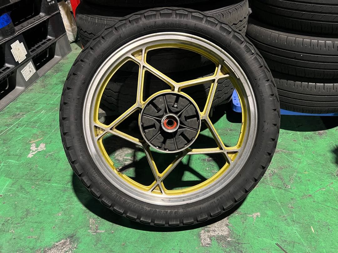 スズキGSX400E GS400星キャス前後　フロントフォークセット18インチ