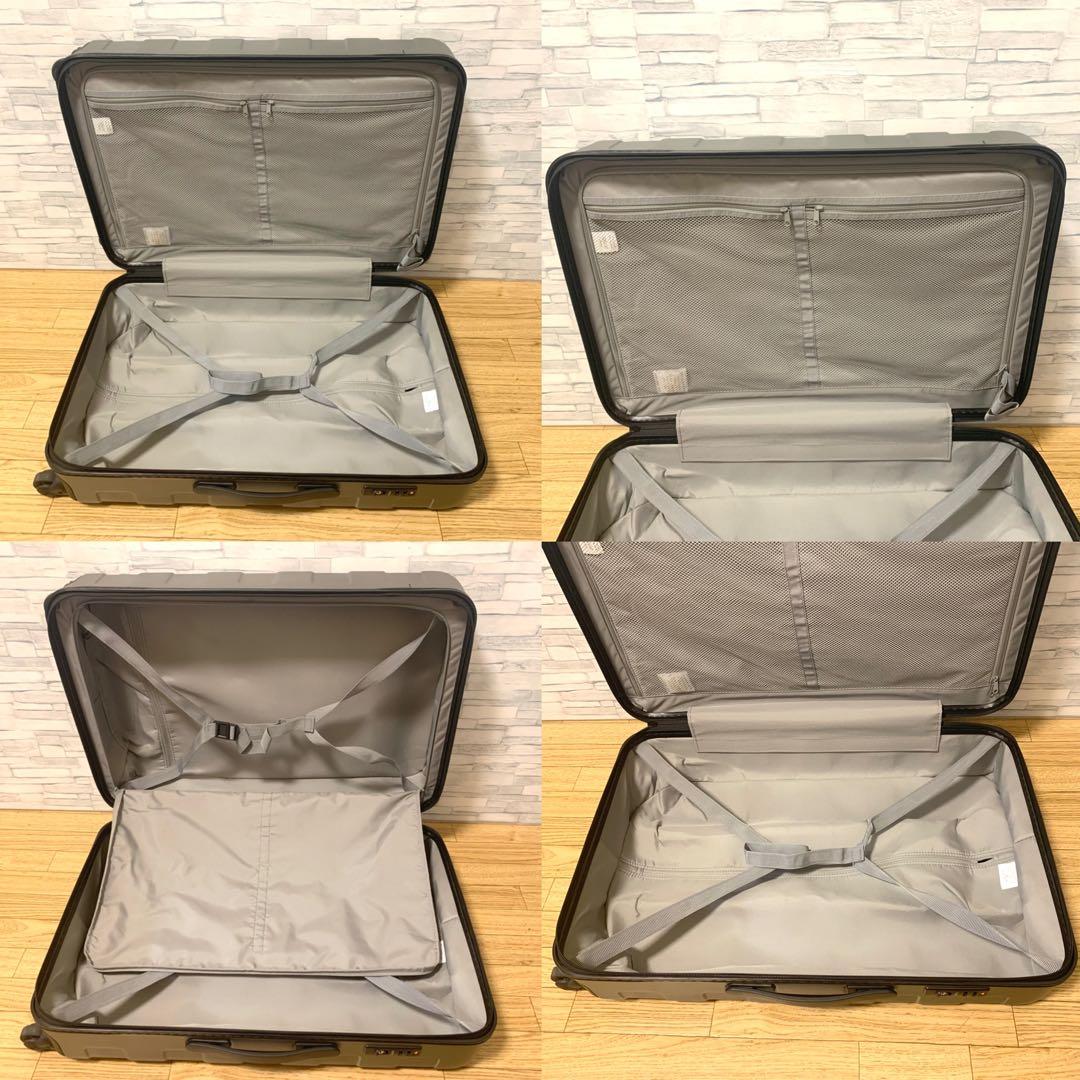 良品状態良好　無印良品　キャリー スーツケース TSAロック 4輪 60L 鍵有