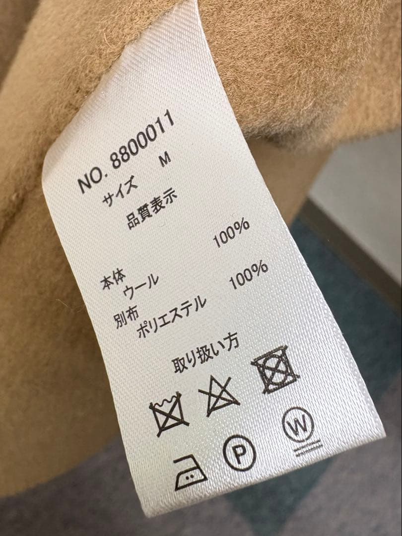 新品未使用 andme リバーロングコクーンコート アンドミー