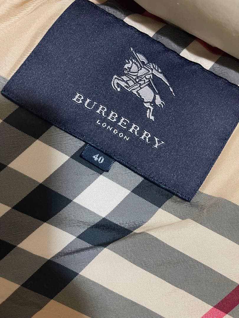 バーバリー　ロンドン　ダウンベスト