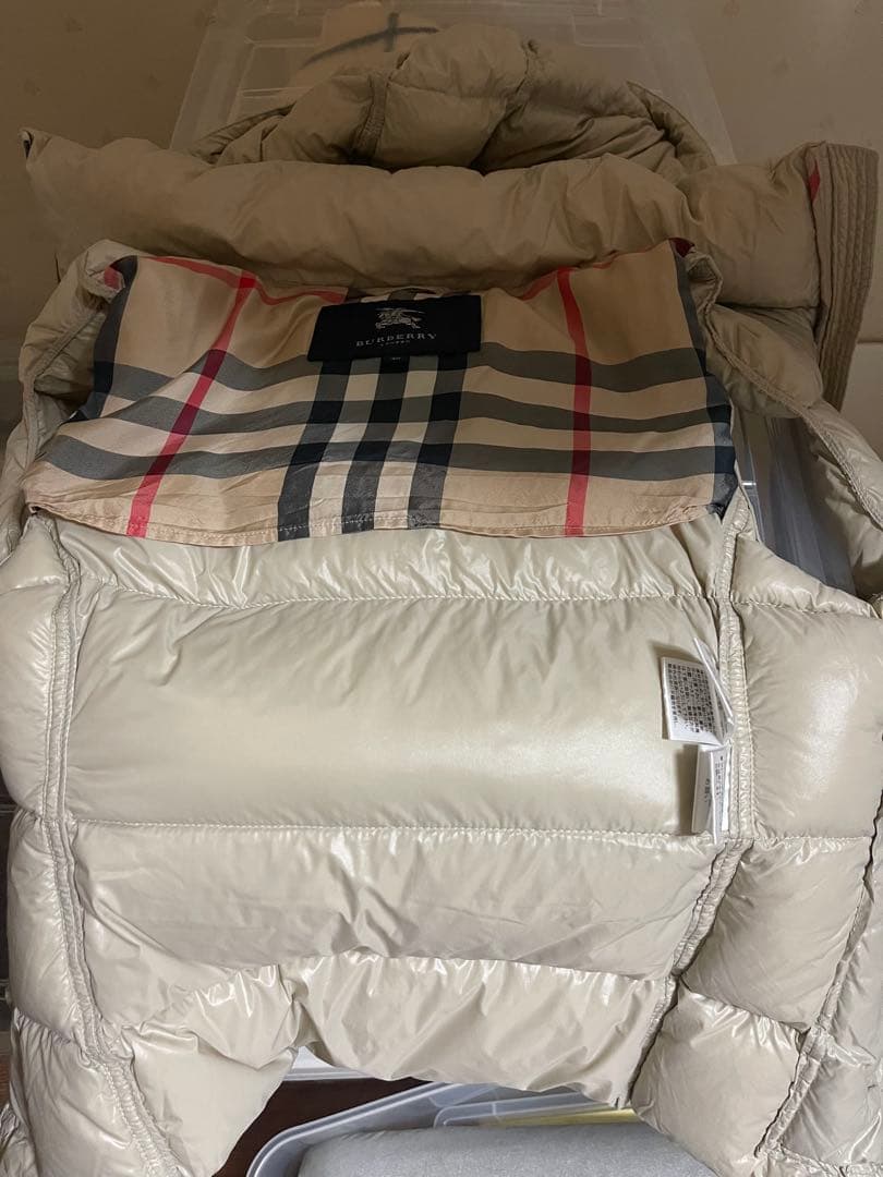 バーバリー　ロンドン　ダウンベスト