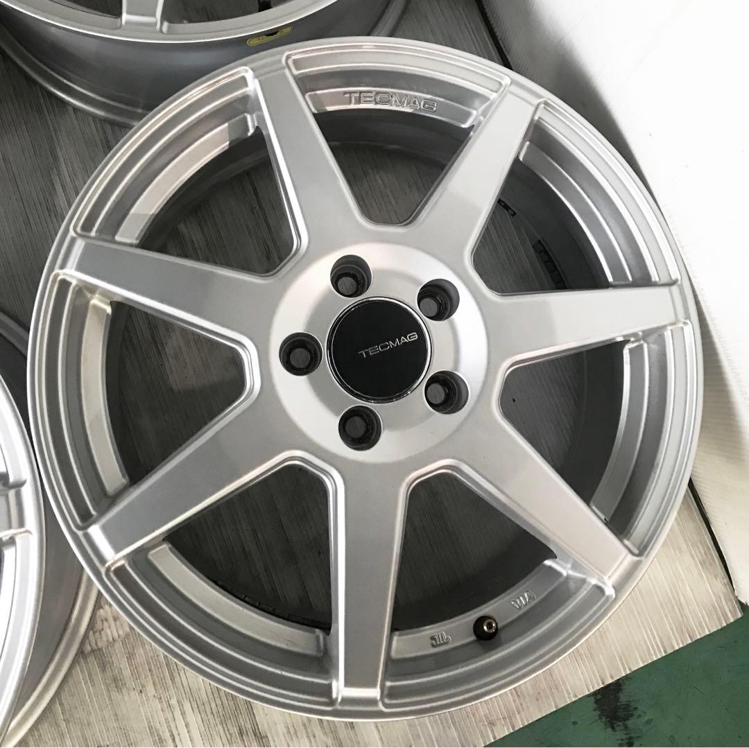 H-323☆TECMAG 17インチアルミホイール 4本セット☆