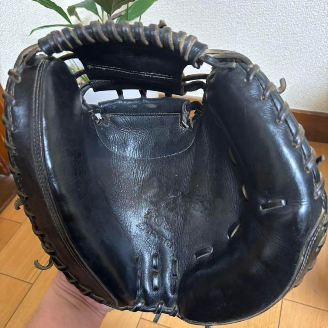 【即戦力】硬式キャッチャーミット 黒 ミズノ グローバルエリート