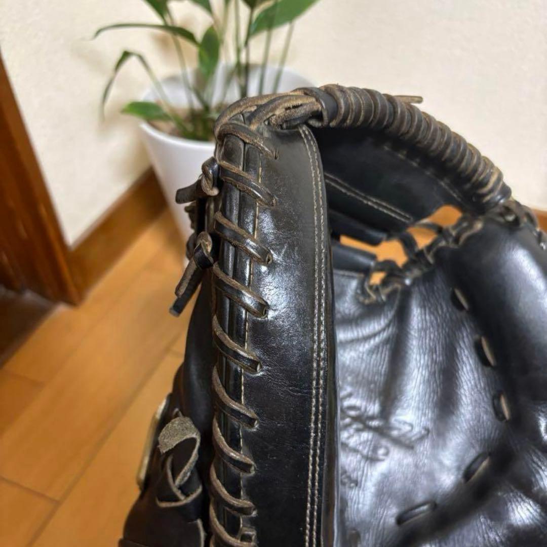 【即戦力】硬式キャッチャーミット 黒 ミズノ グローバルエリート