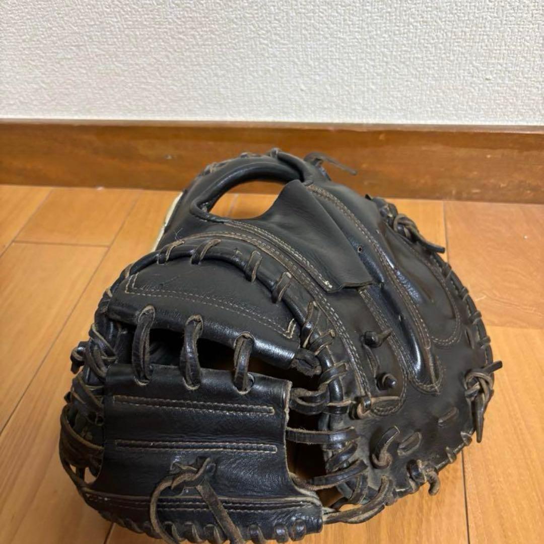 【即戦力】硬式キャッチャーミット 黒 ミズノ グローバルエリート
