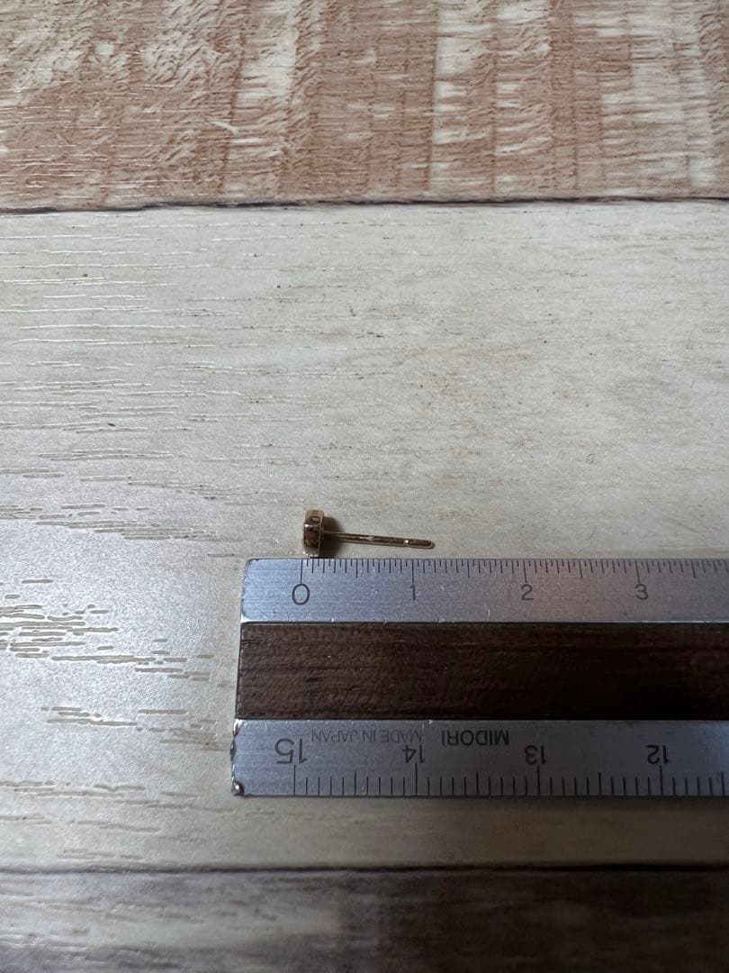 【最終値下げ】K18PG ピアス　K18キャッチャー