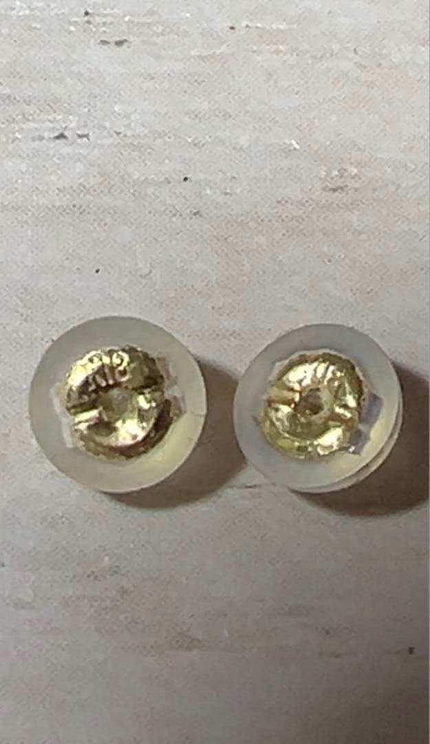 【最終値下げ】K18PG ピアス　K18キャッチャー