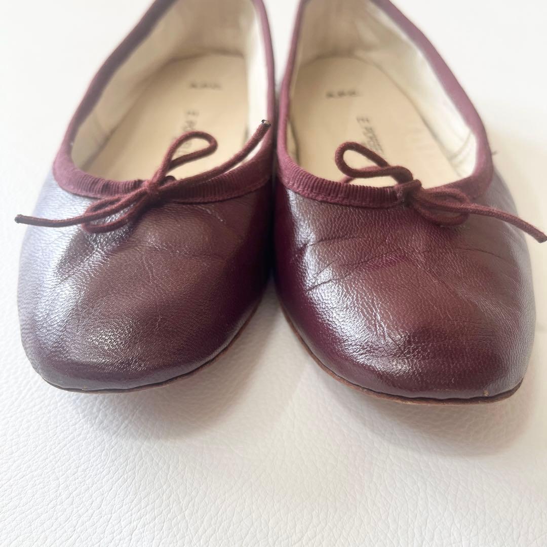 ▼ポルセリ×A.P.C アーペーセー【36】フラット バレエシューズ パンプス