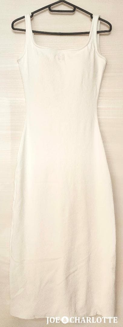 ダーリッチ darich シェイプリブカットロングワンピース ホワイト FREE