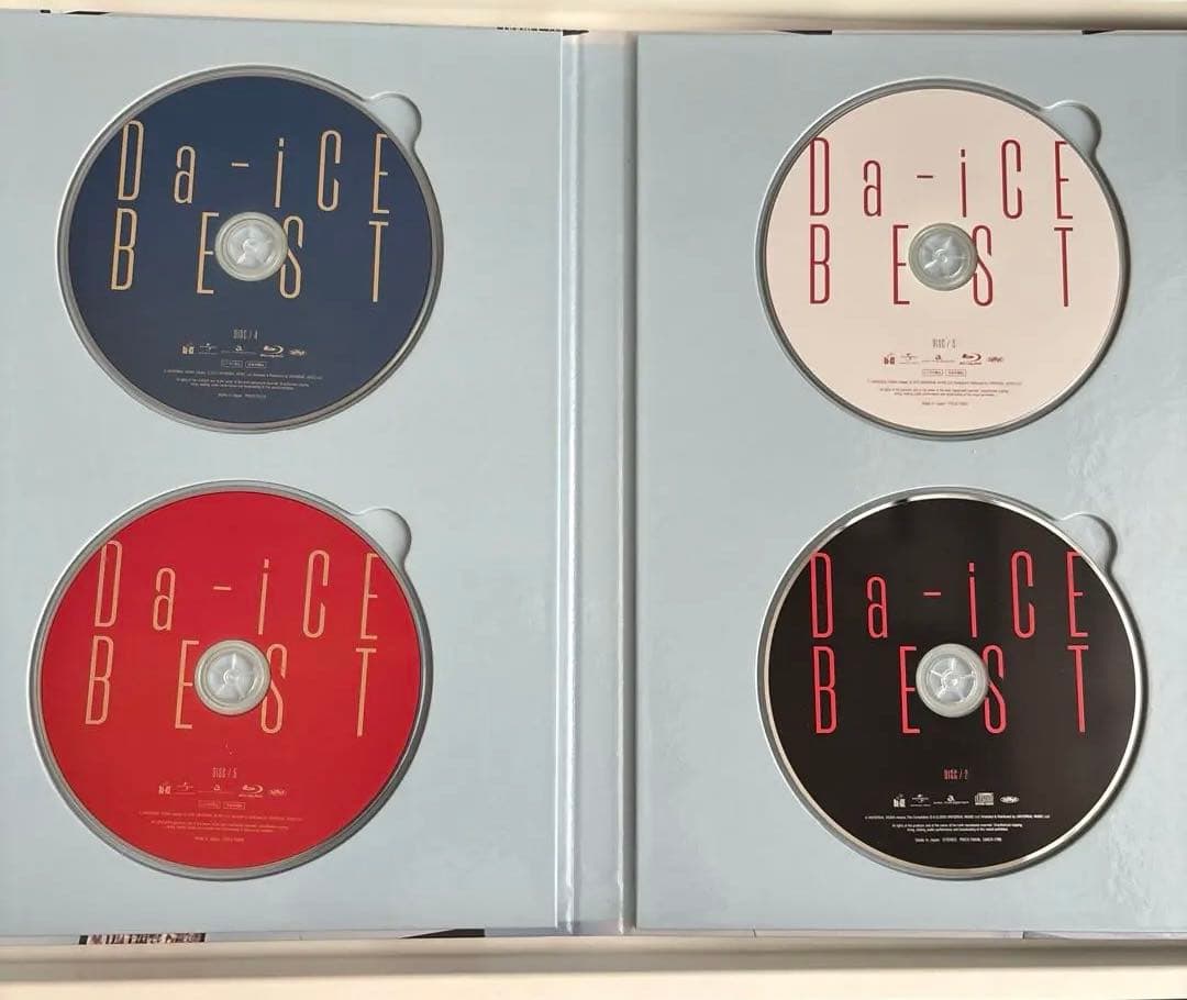 Da-iCE BEST　完全生産限定 SPECIAL BOX