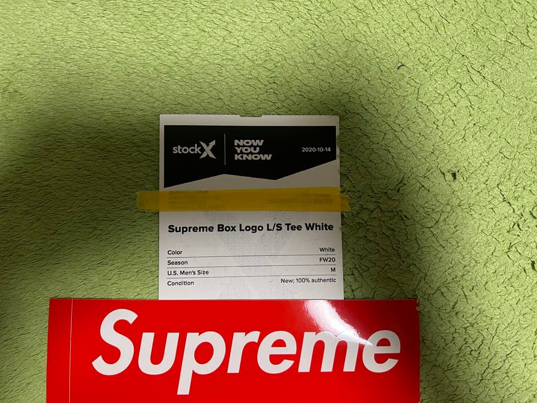 Supreme シュプリーム Box Logo L/S Tee ボックスロゴ