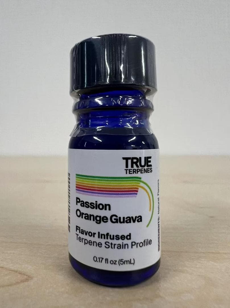TRUE テルペン CBD CBN CBG 5ml パッションオレンジグァバ