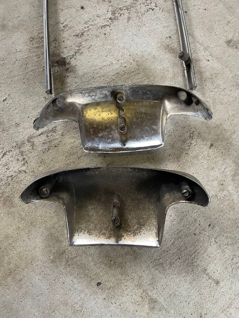 FLH 1200 純正 フェンダーチップ　スカート　ショベル前期当時物　ハーレー