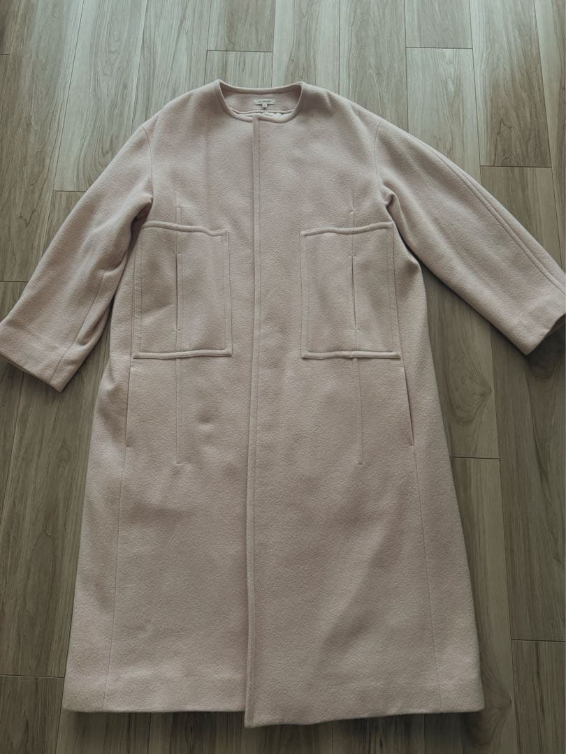 BLAMINK ブラミンク　ベビーピンク ロングコート