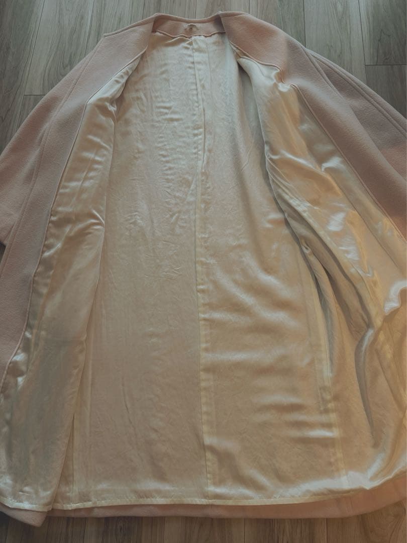 BLAMINK ブラミンク　ベビーピンク ロングコート