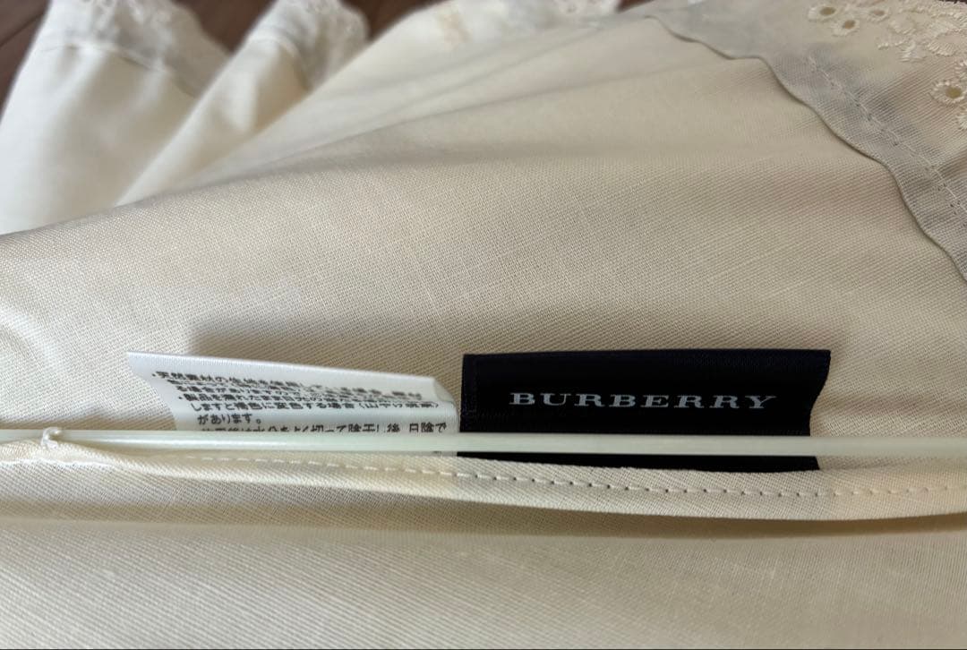 新品未使用 Burberry 折りたたみ傘 晴雨兼用 カバー付き