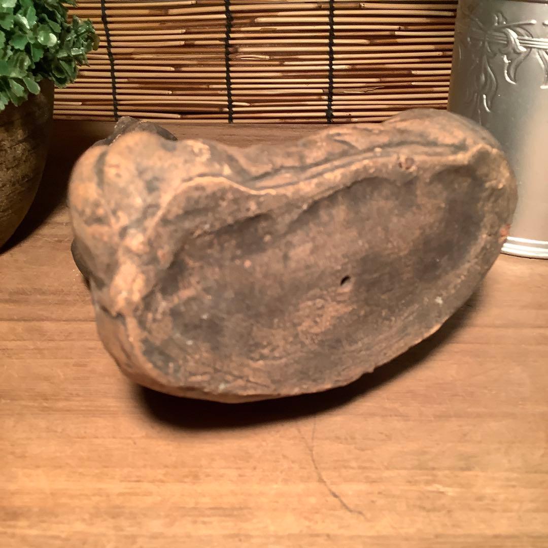 茶太郎様売約keep…最高位聖者「高僧・阿羅漢像」煩悩断滅・最高境地・泥仏・焼物