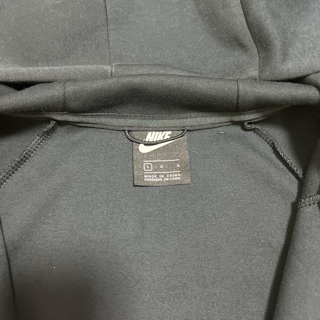 美品 ナイキ テックフリース 上下 セットアップ Lサイズ ブラック 着用5回
