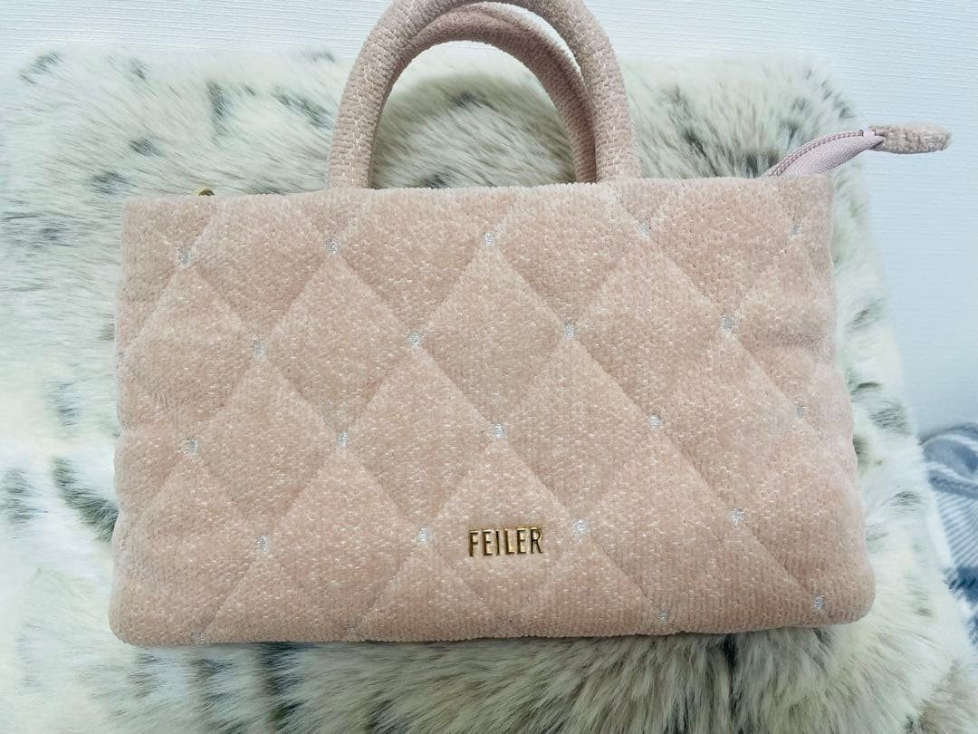 フェイラー　ユニ　ミニショルダー　UNI-25722 ベージュ未使用お値下げ不可