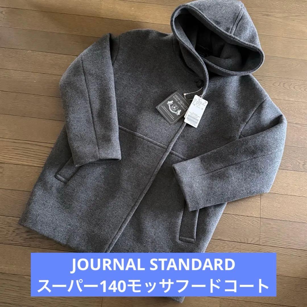 JOURNAL STANDARDスーパー140モッサフードコート グレー 36