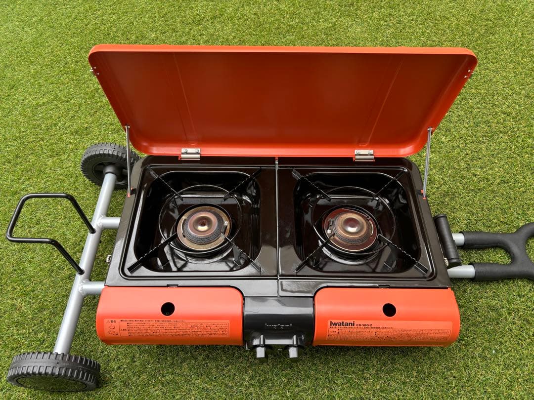 【美品】　イワタニ スタンド型BBQグリル グリルスター CB-SBG-2