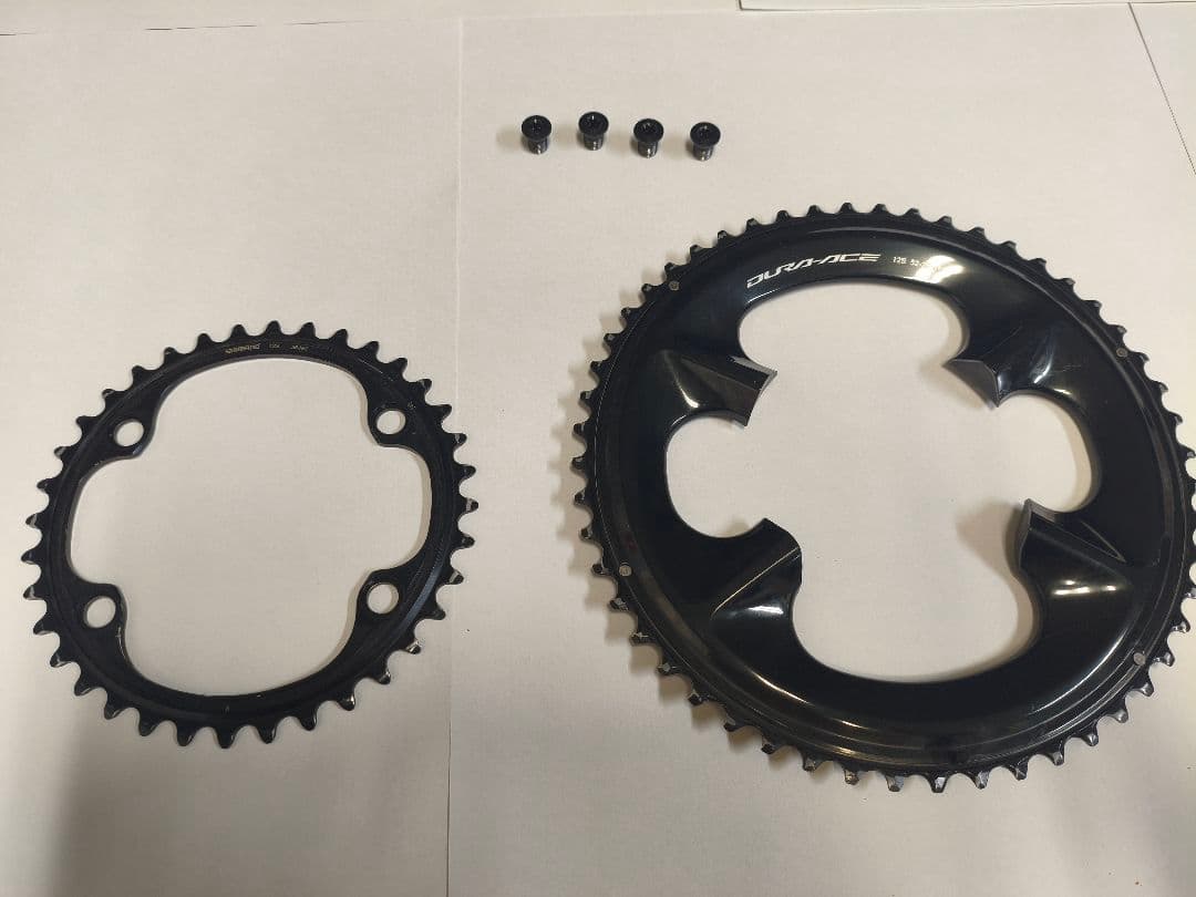 DURA-ACE １２速　52T36Tチェーンリング