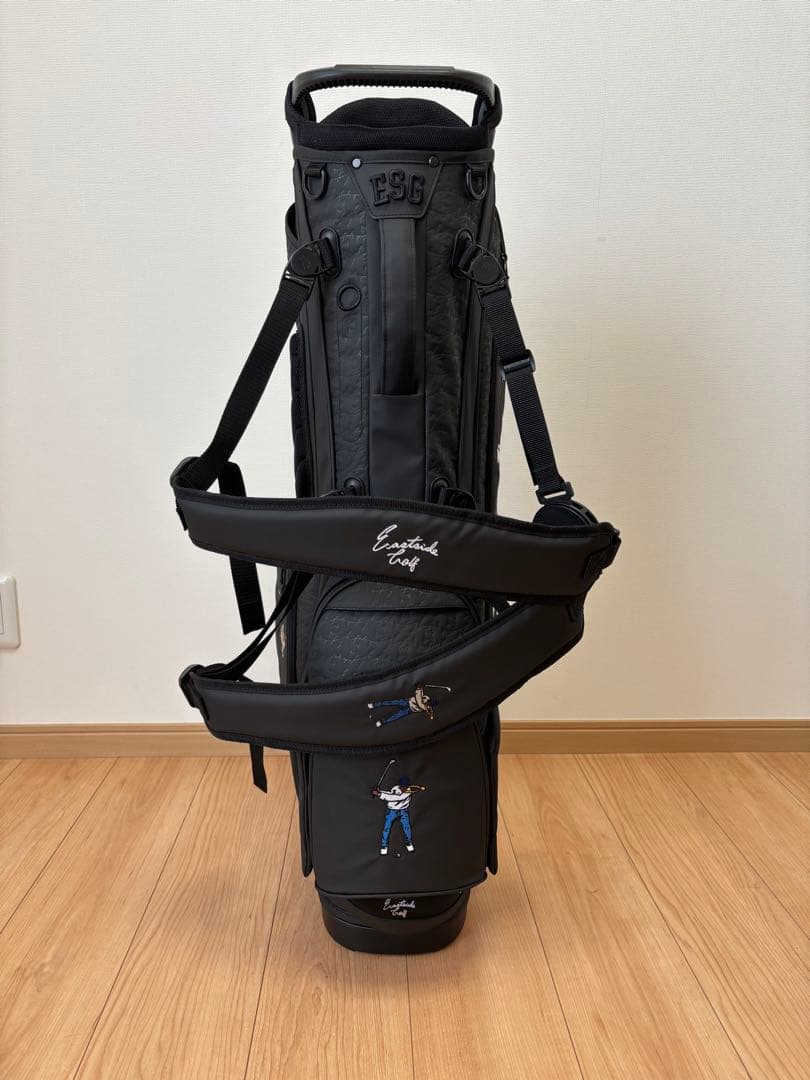 正規品　イーストサイドゴルフ　キャディバック2025ブラック
