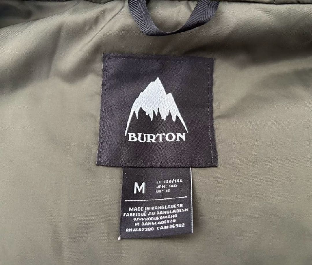 BURTON スノーボードキッズウェアM 上下セット