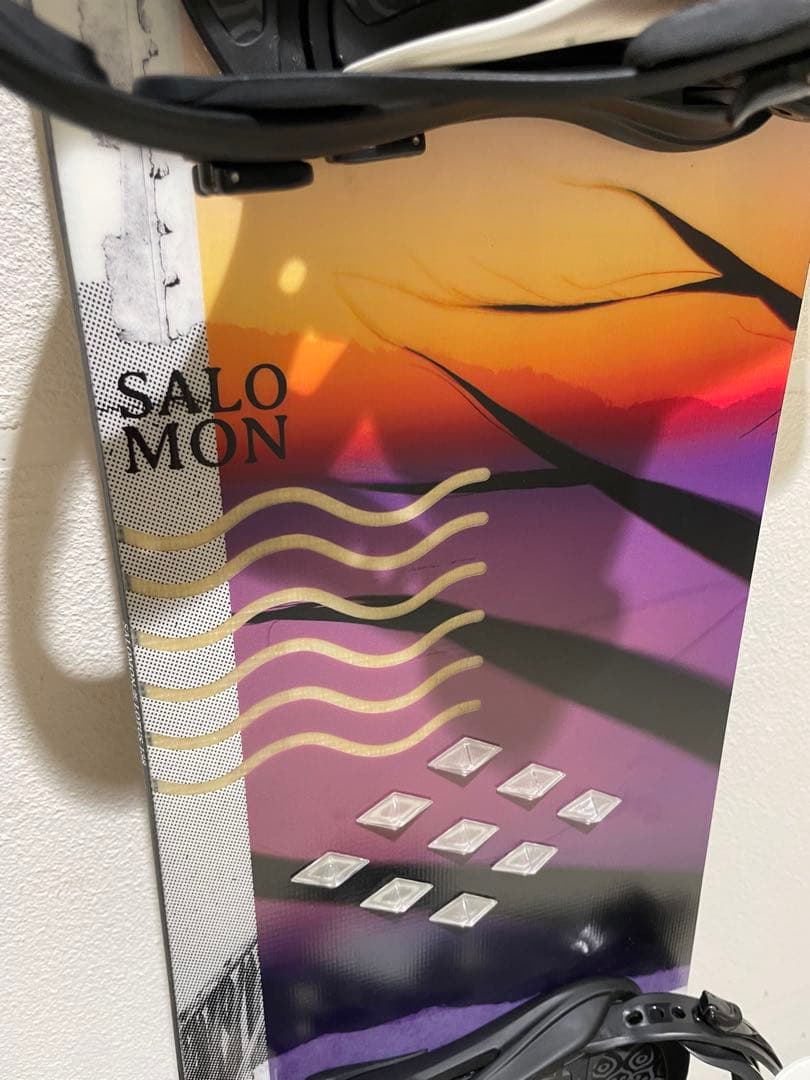 【極美品】SALOMONサロモンスノーボード LOTUS　LTD　138セット