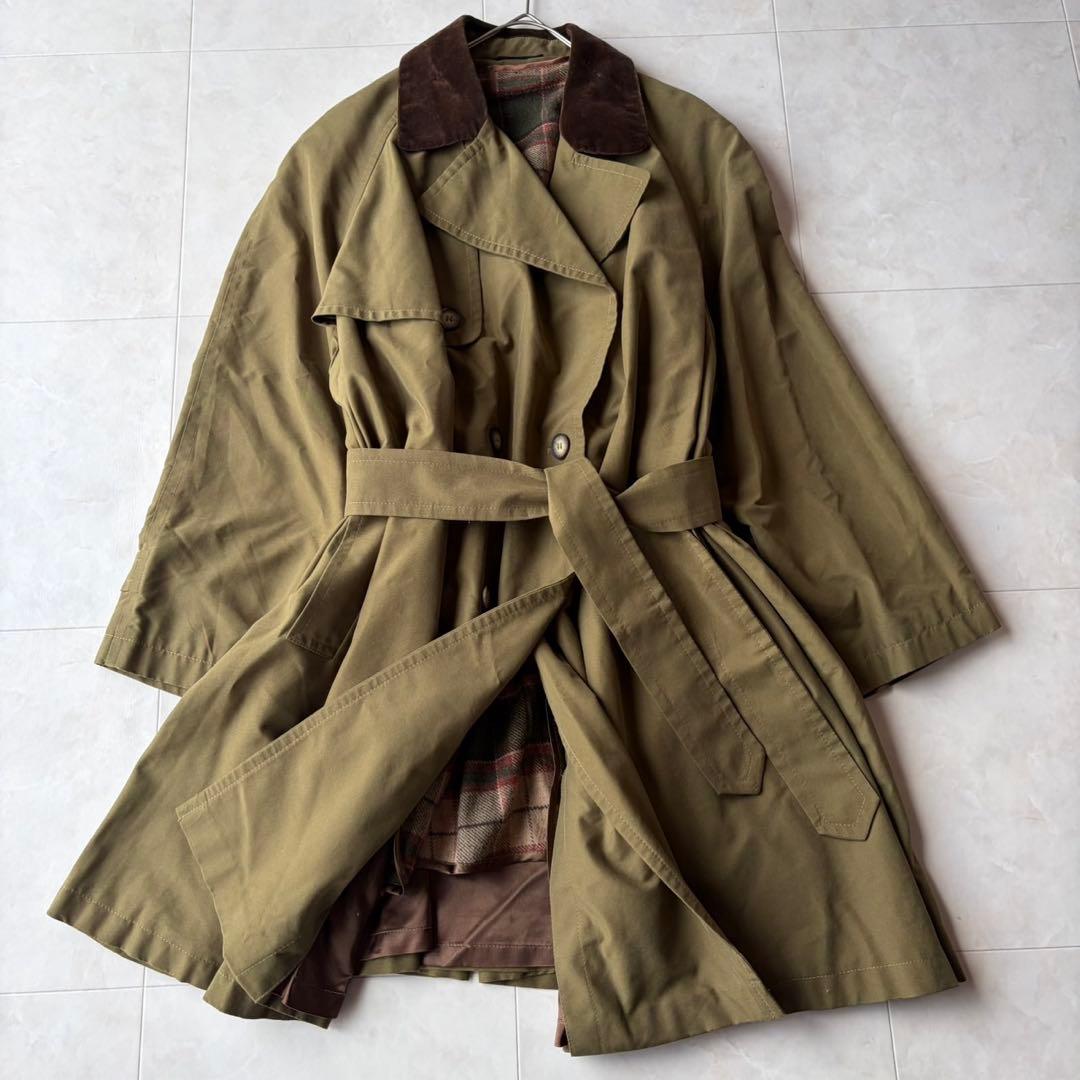 希少✨ローラアシュレイ ポーランド製　ライナー付トレンチコート 11 L
