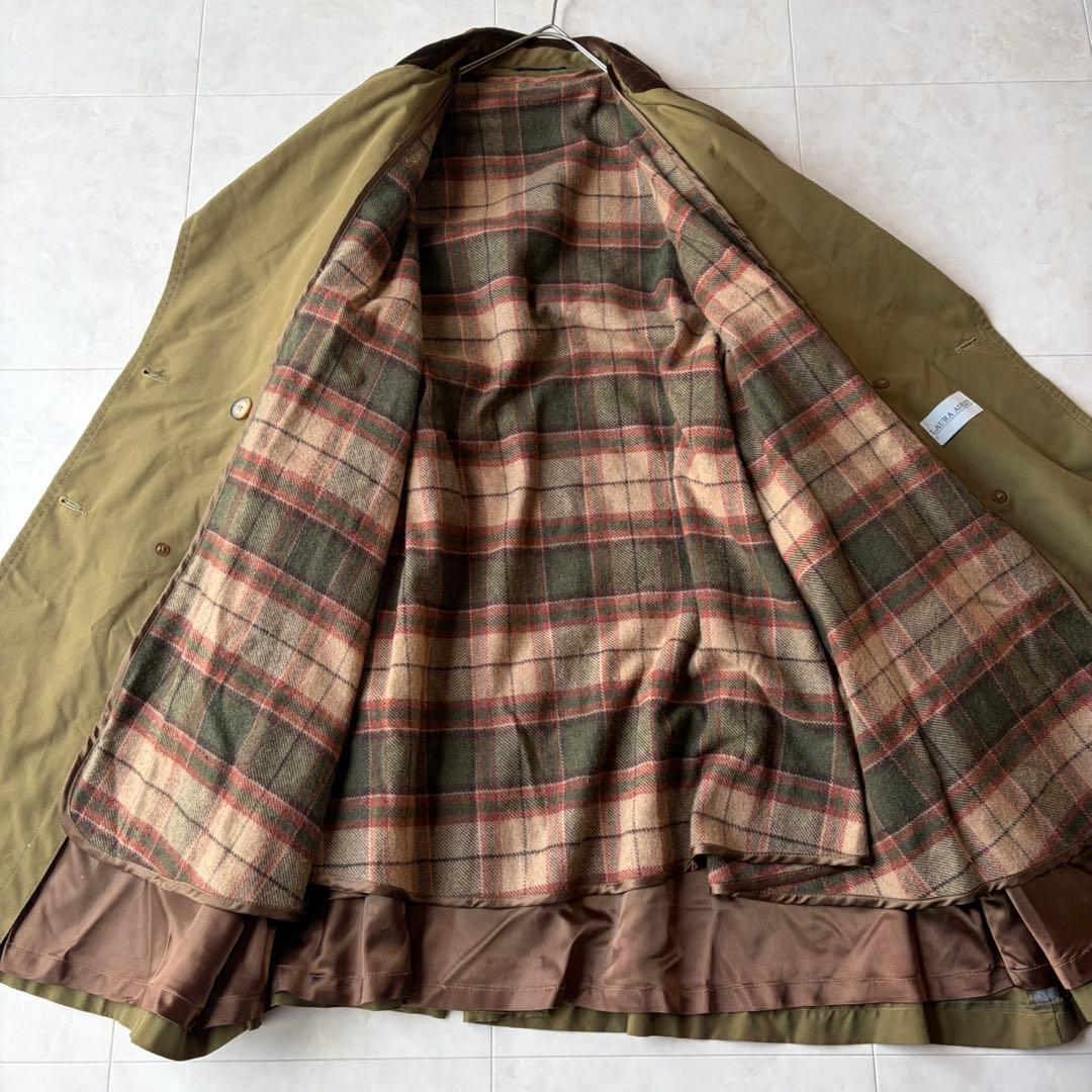 希少✨ローラアシュレイ ポーランド製　ライナー付トレンチコート 11 L