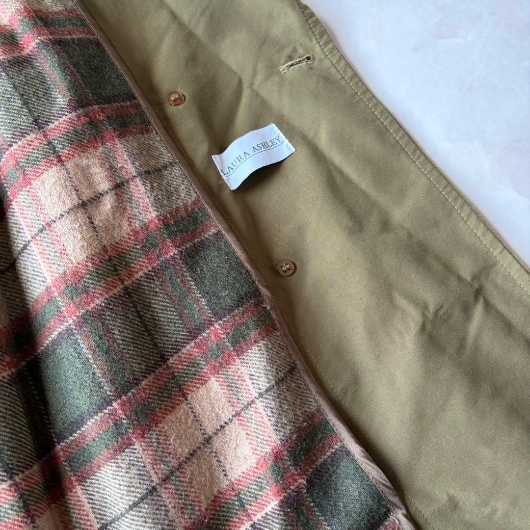 希少✨ローラアシュレイ ポーランド製　ライナー付トレンチコート 11 L