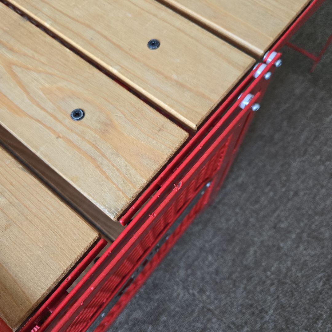 ネイチャートーンズ サイドアップボックス&テーブル レッド Lサイズ