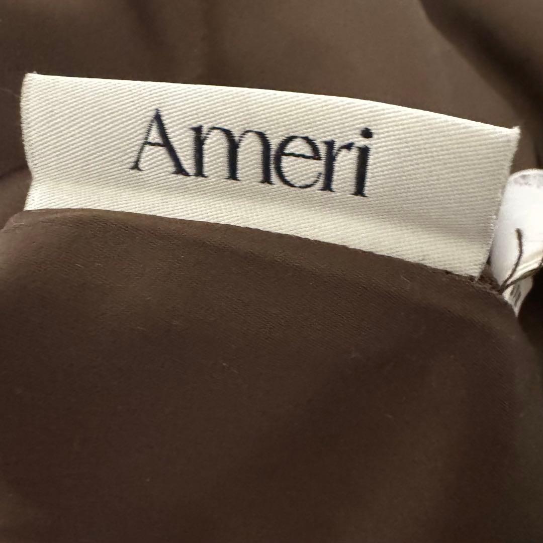 ◆coco◆Ameri WAIST CROSS CHECKDRESS